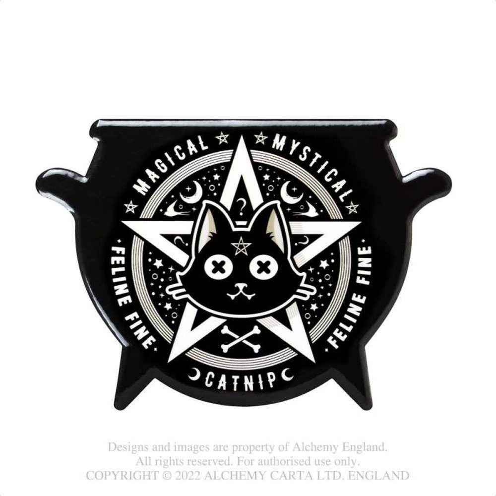 Alchemy - Magical Catnip Coaster - Noir/Blanc